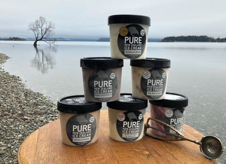 Pure NZ ice cream